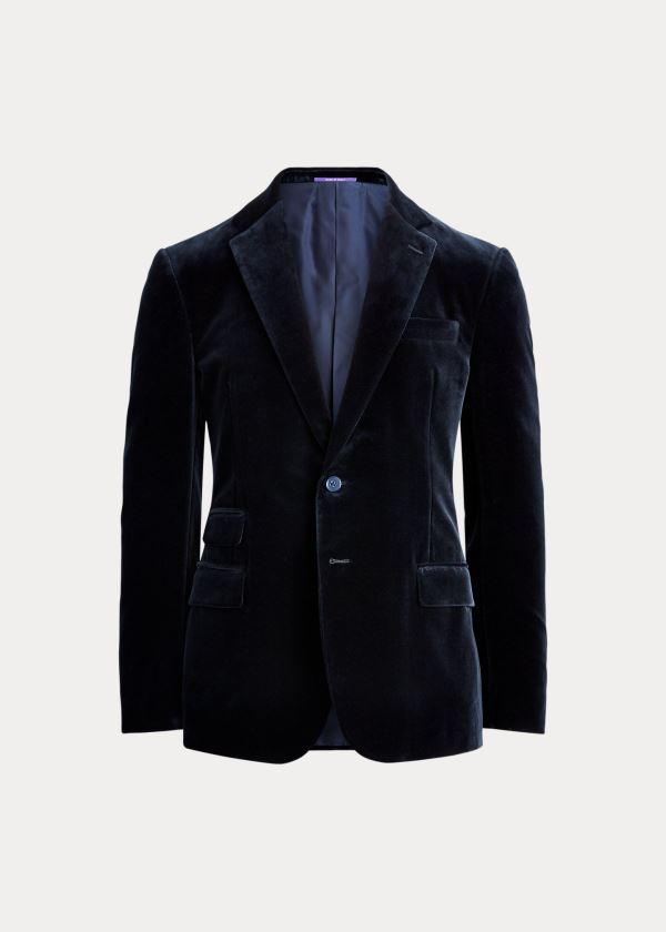 Men's Ralph Lauren Kent Velvet Dinner Jacket | 561790IOF